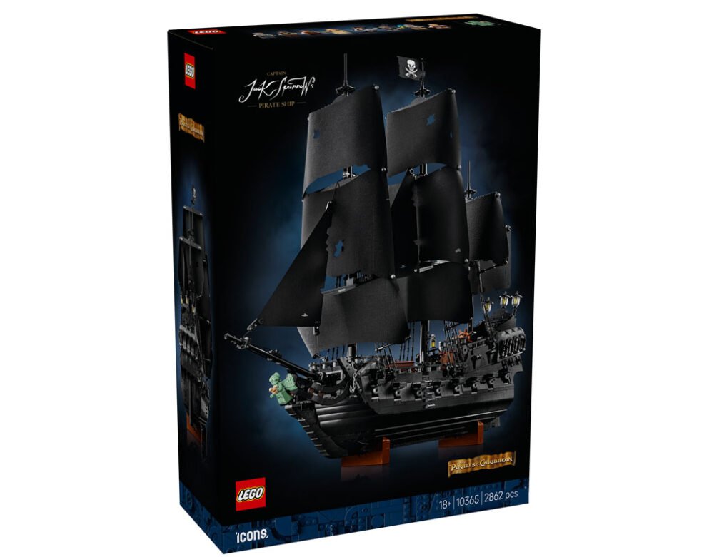 LEGO responde por qué el barco pirata del capitán Jack Sparrow (10365) no se llama Perla Negra