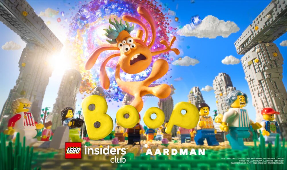 LEGO se asocia con Aardman Animations para el cortometraje animado de Boop