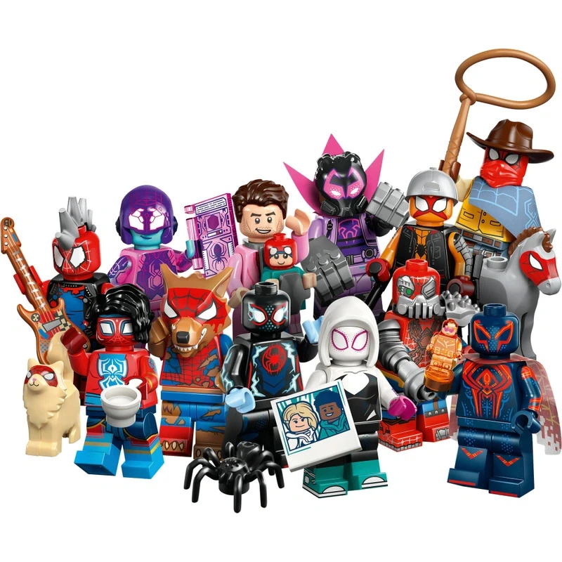 Minifiguras coleccionables LEGO Spider-Man: Across the Spider-Verse (Pack de 6) (66797) ¡Ya están disponibles los pedidos anticipados!