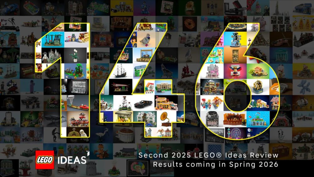 146 proyectos califican para la segunda etapa de revisión de LEGO Ideas 2025