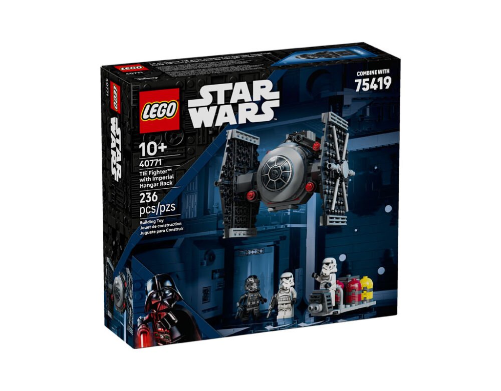 LEGO Star Wars TIE Fighter con Hangar Imperial (40771) GWP Revelado