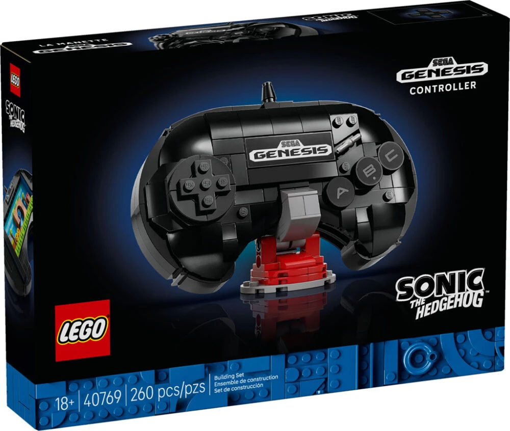 Promoción GWP del mando LEGO SEGA Genesis (40769) ya disponible