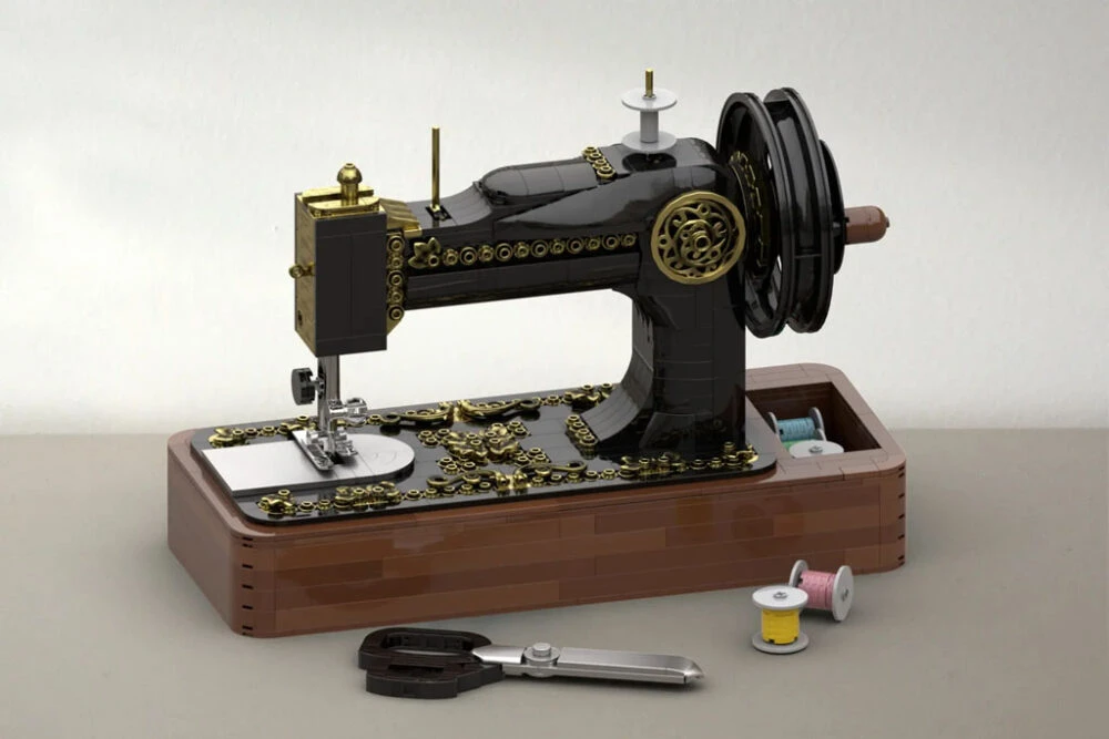 Se anuncia el set ganador de la máquina de coser vintage de LEGO Ideas Timeless Creation