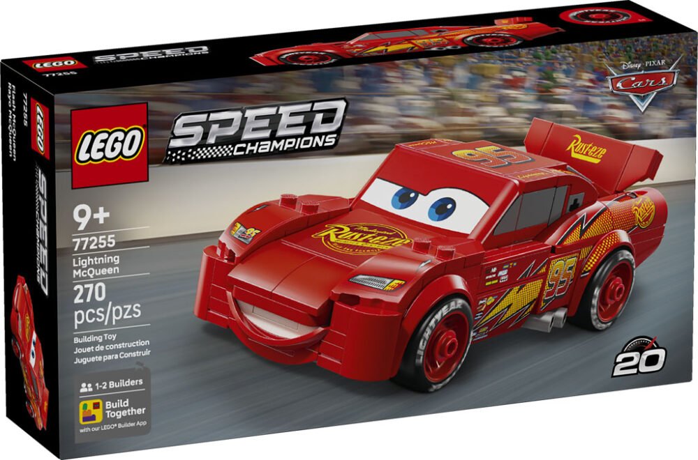 Se revela el LEGO Speed Champions Rayo McQueen (77255)