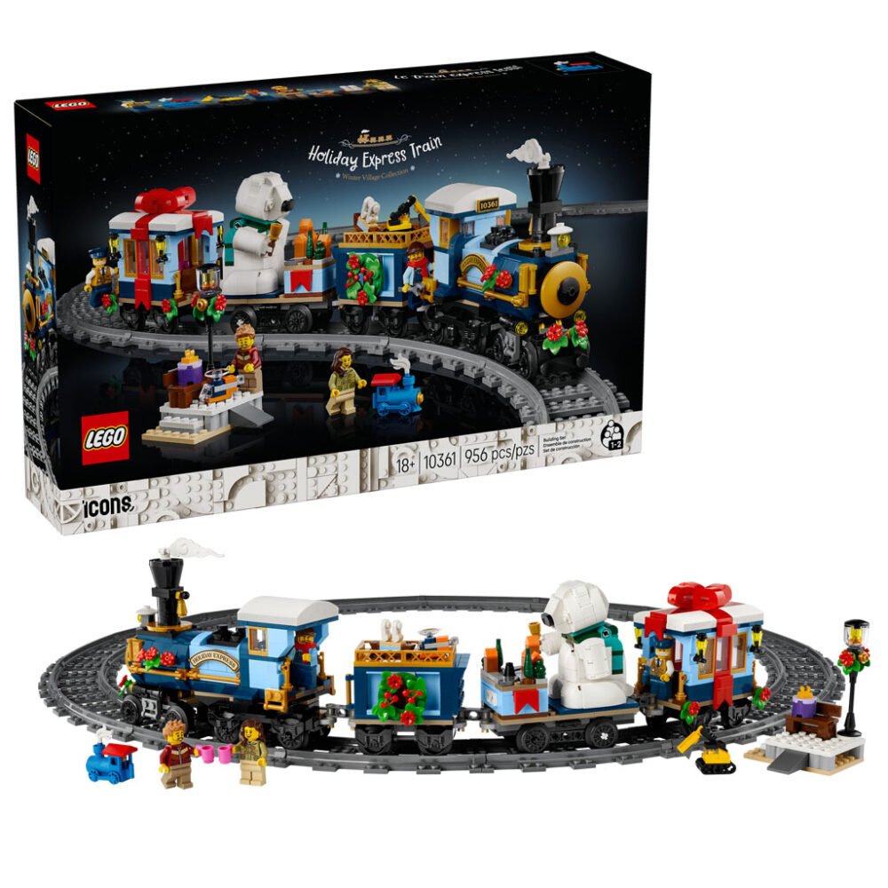 Se revela el Tren Exprés Navideño LEGO® Winter Village (10361)