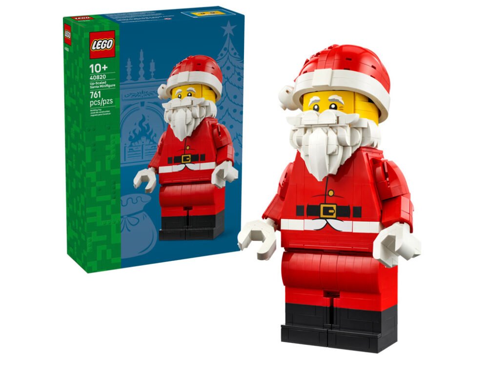 Se revelan los icónicos sets navideños de LEGO para la temporada 2025