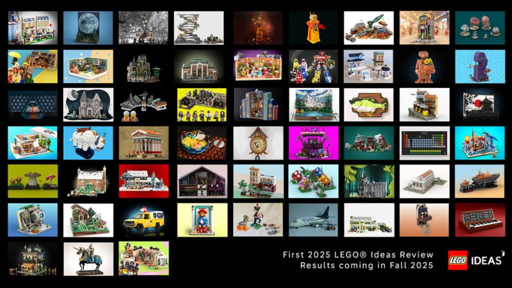 Anunciados los ganadores de la primera revisión de LEGO Ideas de 2025
