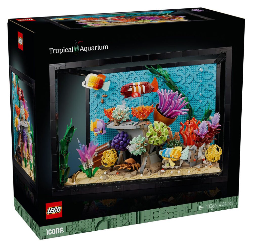 LEGO Icons Acuario Tropical (10366) Anunciado oficialmente
