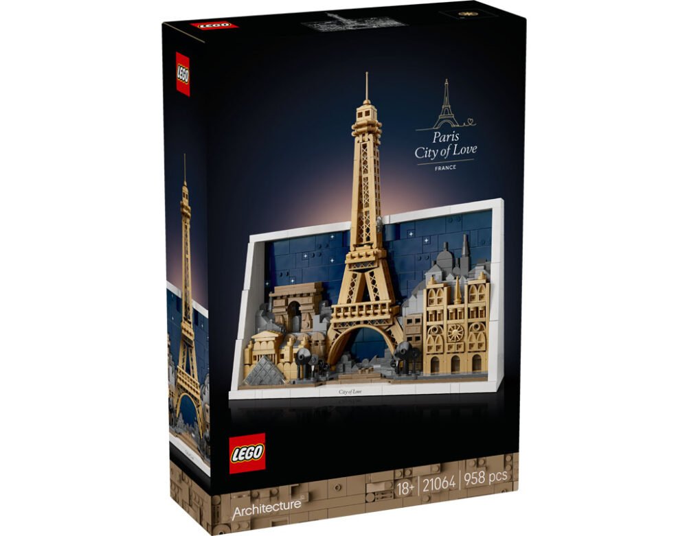 LEGO Architecture París – Ciudad del Amor (21064) Anunciado oficialmente