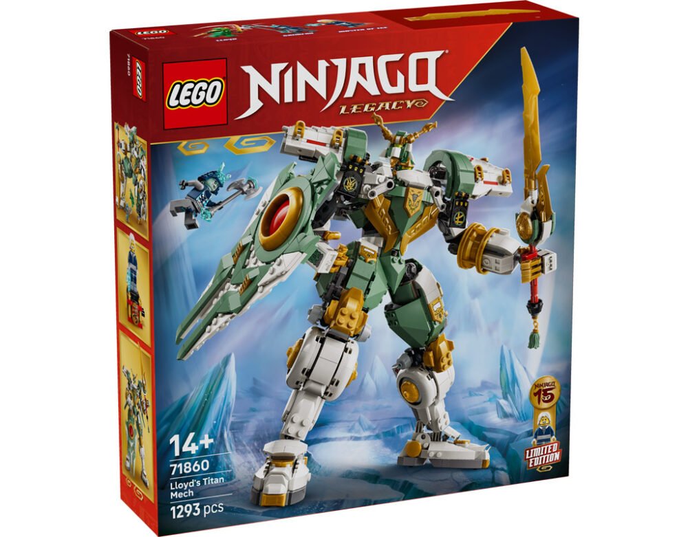 LEGO Ninjago Lloyd's Titan Mech 15.º aniversario (71860) anunciado oficialmente