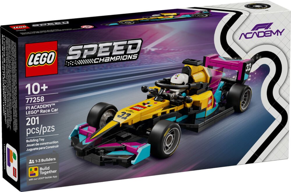 LEGO Speed Champions F1 ACADEMY Coche de carreras LEGO (77258) ¡Revelado!