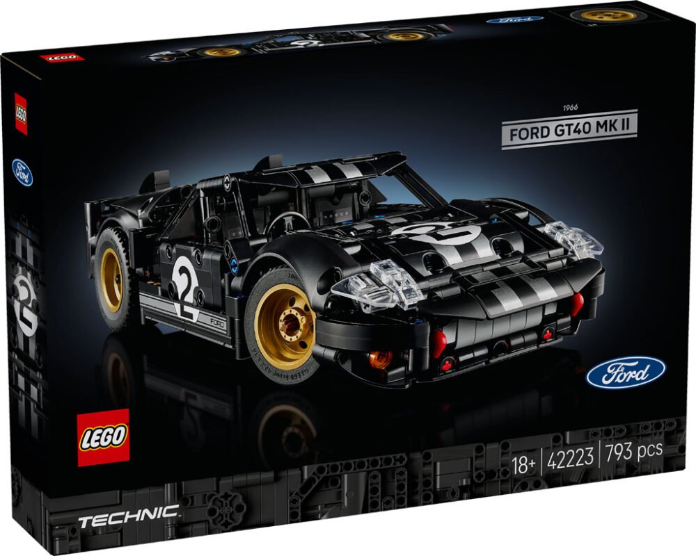 LEGO Technic Ford GT40 MKII de 1966 (42223) Anuncio oficial