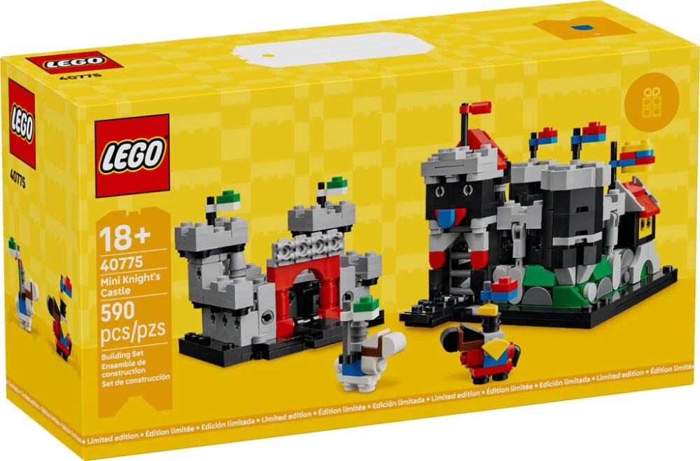 Revelado el regalo con compra del mini castillo de caballero de LEGO (40775)
