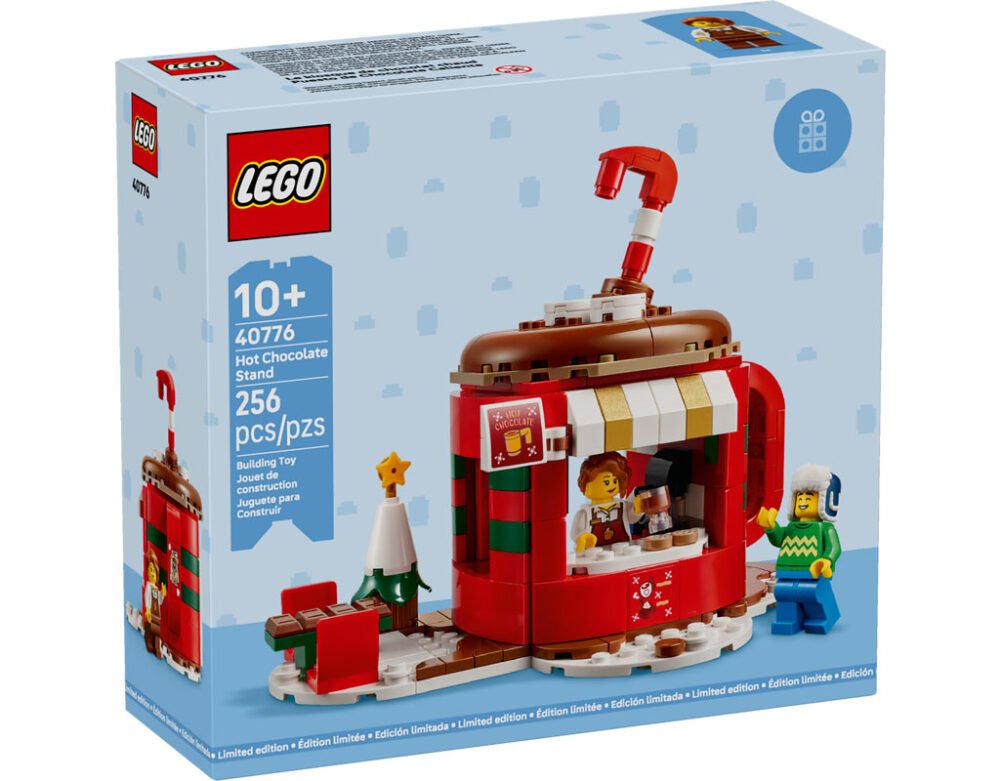 Revelado el regalo con compra del puesto de chocolate caliente de LEGO (40776)