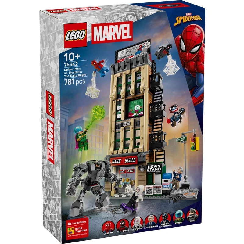 Se anuncian oficialmente los sets de LEGO Marvel 2026