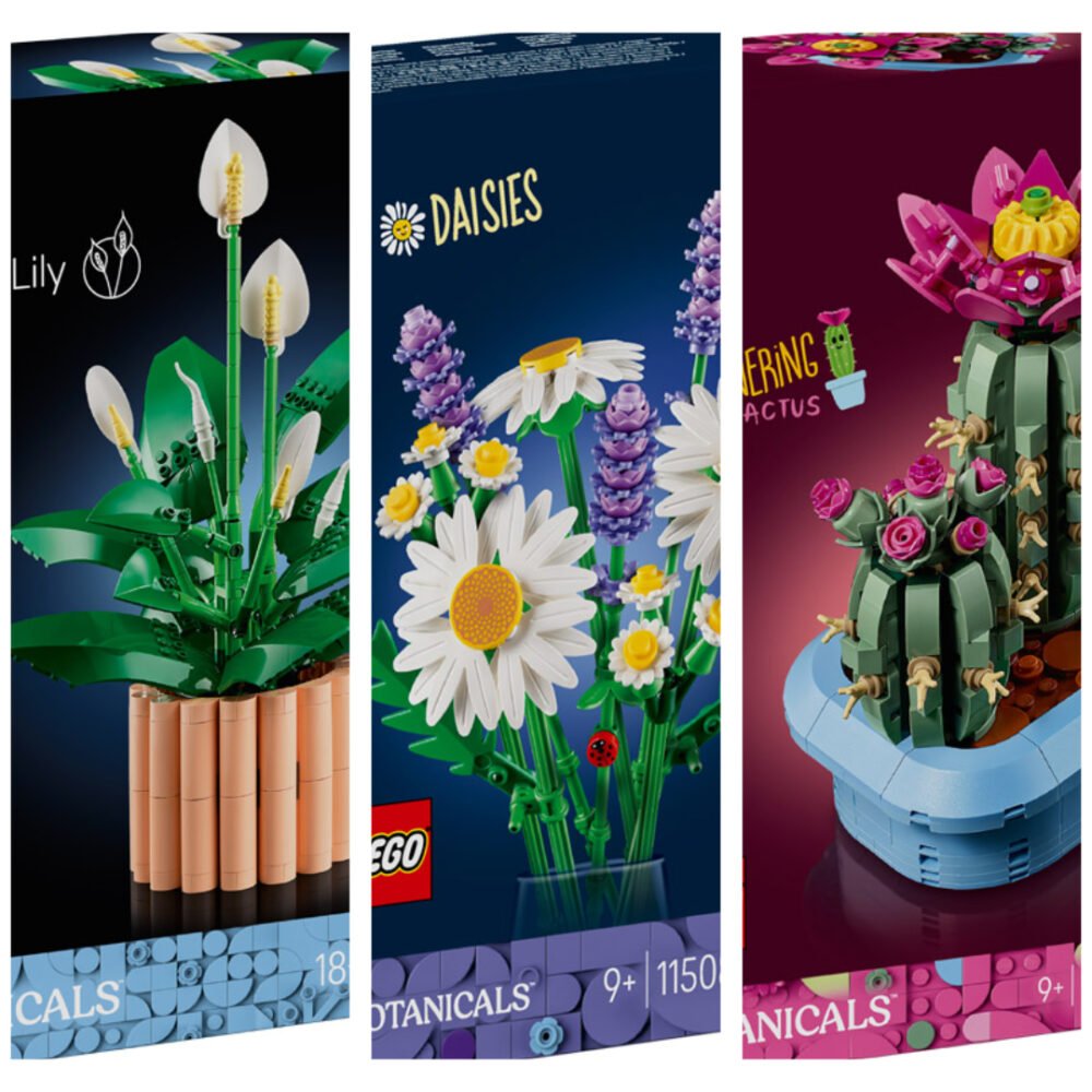 Se han anunciado oficialmente más sets de LEGO Botanical 2026