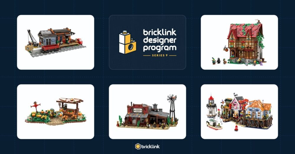 Se revelan los finalistas de la Serie 9 del Programa de Diseño de BrickLink