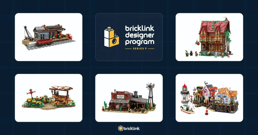 Se revelan los finalistas de la Serie 9 del Programa de Diseño de BrickLink