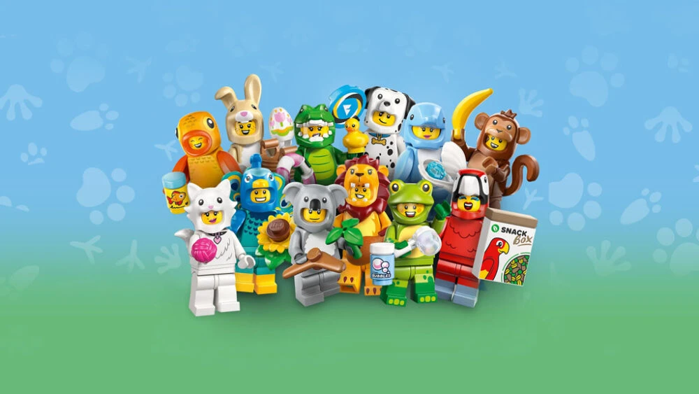 Se anuncian oficialmente las minifiguras coleccionables LEGO Animals Series 28 (71051)