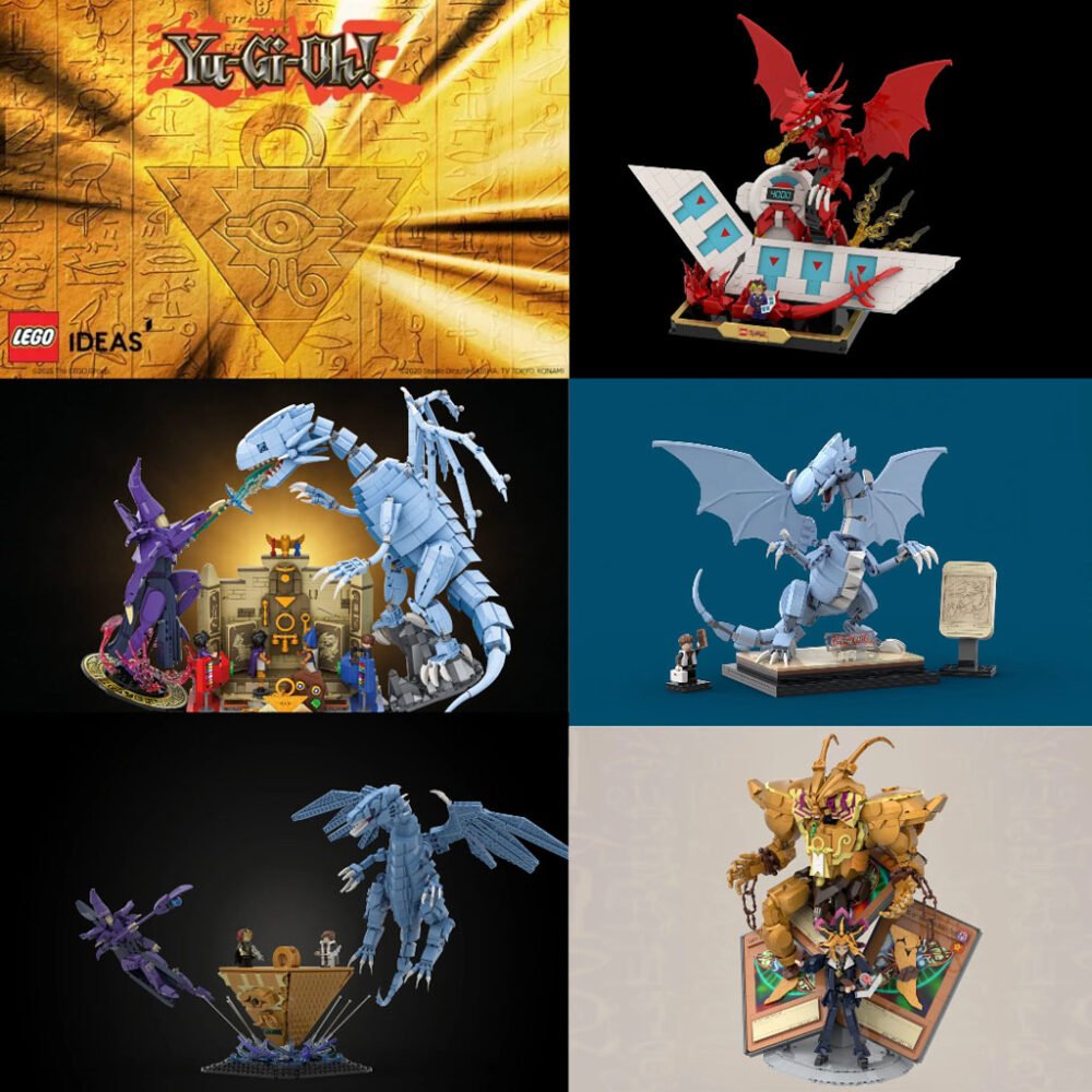 ¡Ya está abierta la votación de los fans de LEGO Ideas Yu-Gi-Oh!