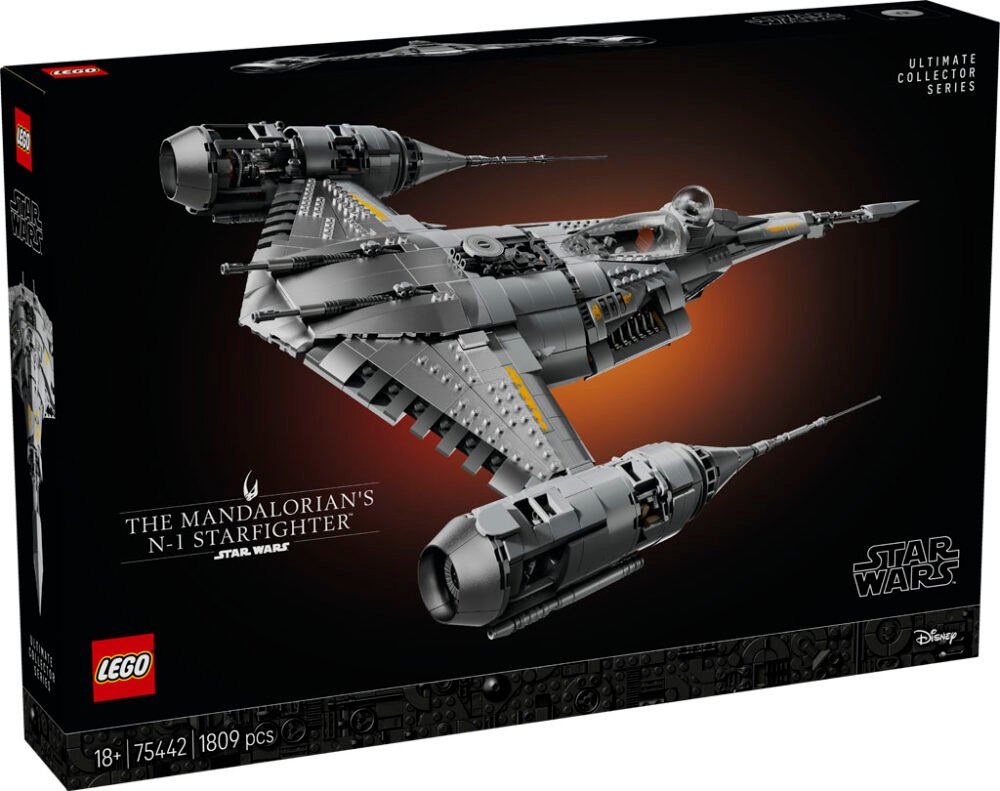 Anunciado oficialmente el caza estelar N-1 de LEGO Star Wars UCS The Mandalorian (75442)