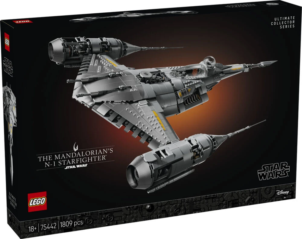 Anunciado oficialmente el caza estelar N-1 de LEGO Star Wars UCS The Mandalorian (75442)