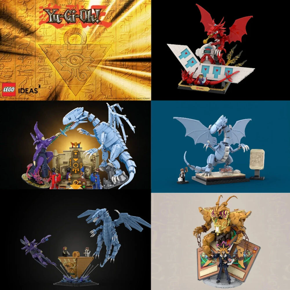 ¡Ya está abierta la votación de los fans de LEGO Ideas Yu-Gi-Oh!